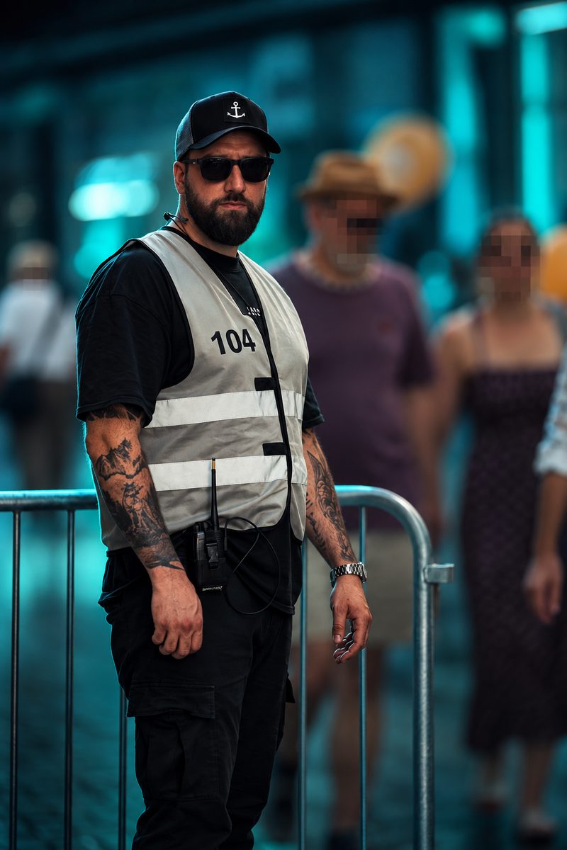 Bünyamin Eliacik, Initiator von YAMI Kinderschutz, mit Schirmmütze und Sonnenbrille